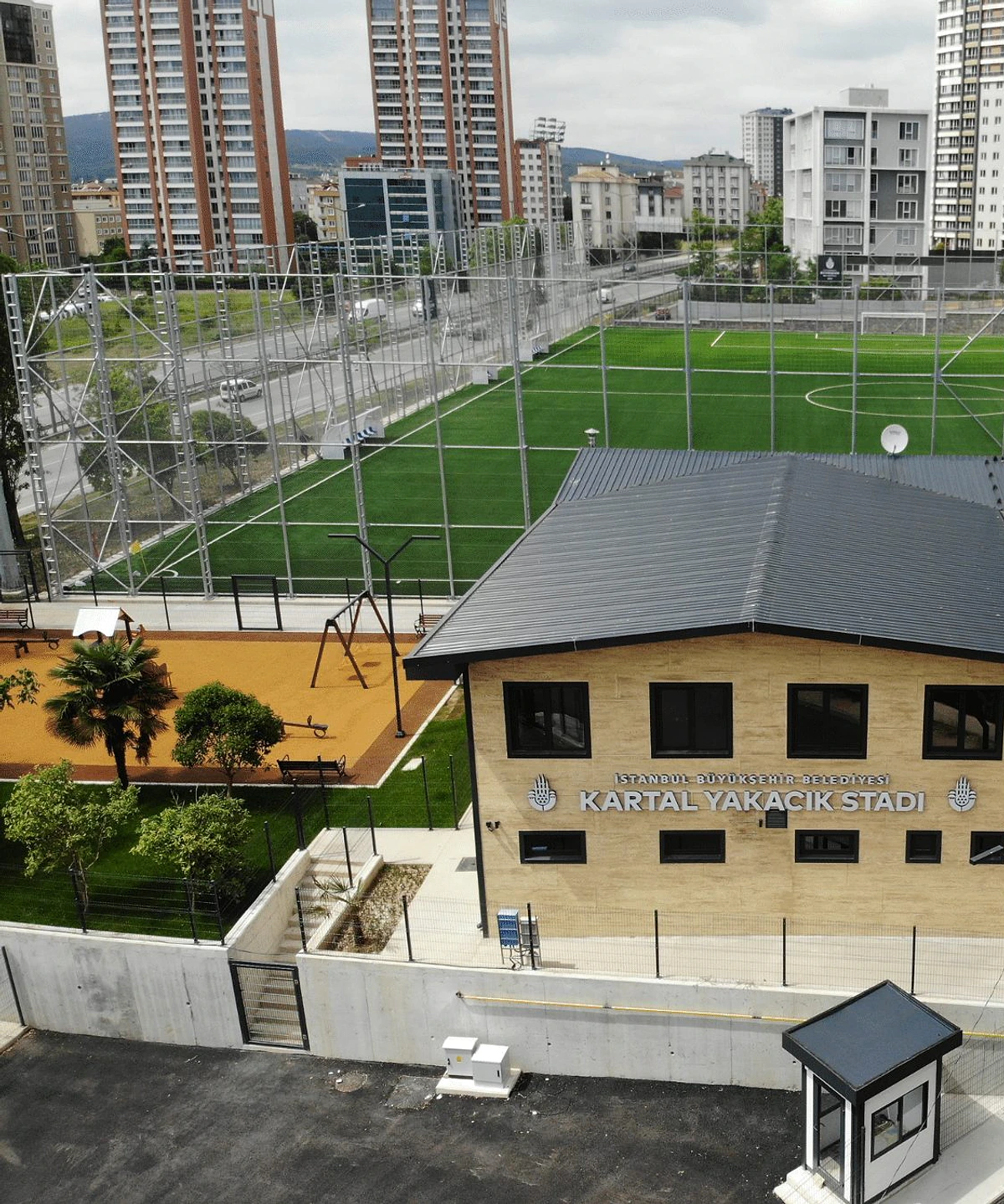Kartal Yakacık Stadı proje görünümü