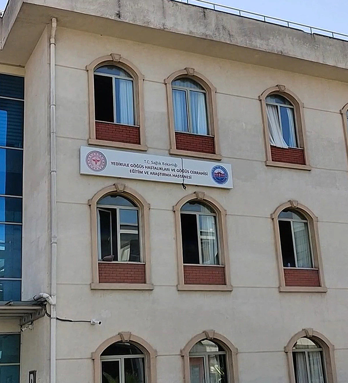 Yedikule Göğüs Hastalıkları Hastanesi proje görünümü